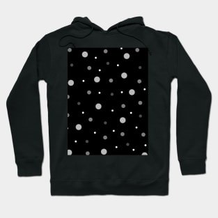 black and white pattern design Hoodie